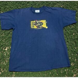 Vintage Nike Baseball Player T-Shirt Navy Men’s XL